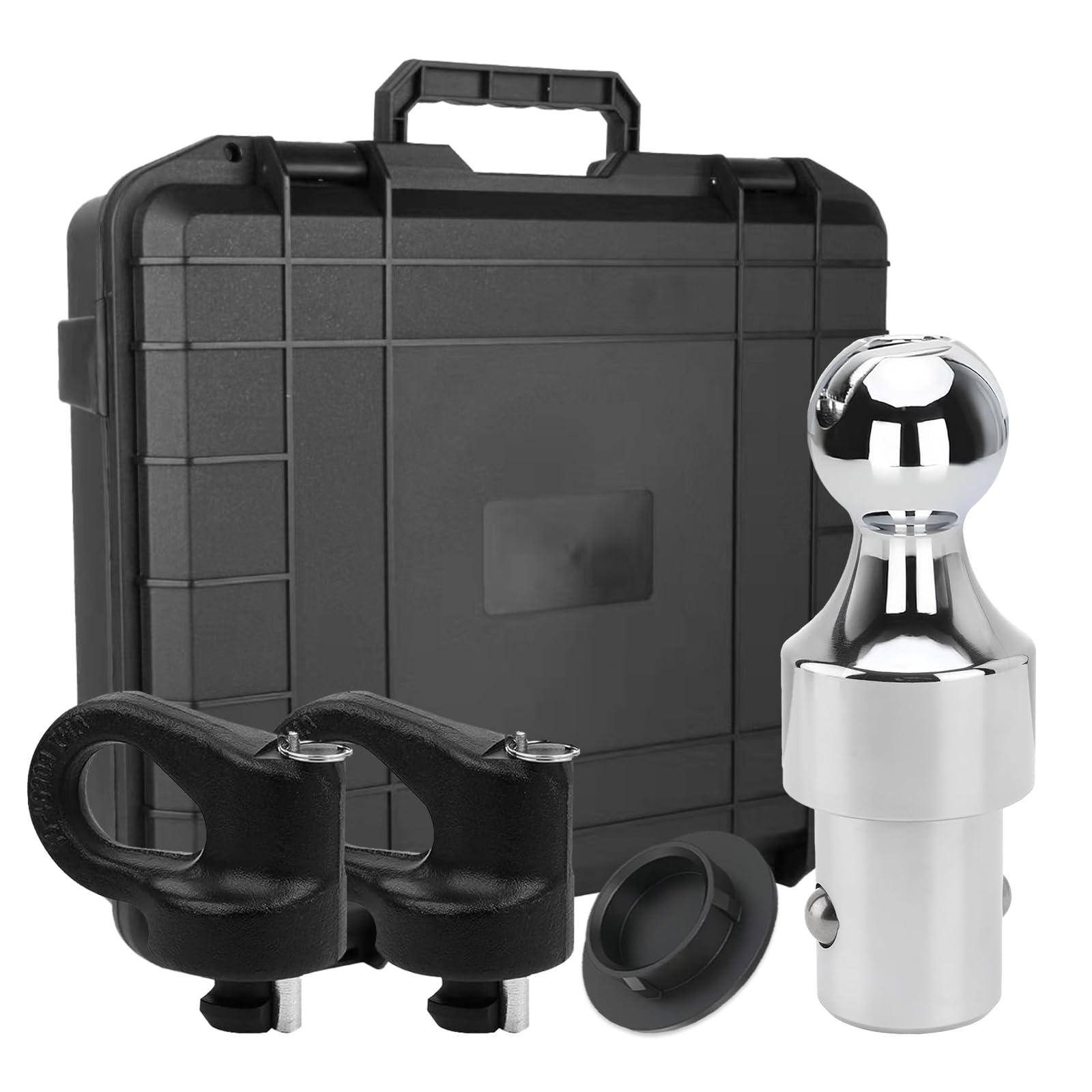 Upgraded 60639 Puck System Gooseneck Hitch Kit, 2-5/16 Inch Ball