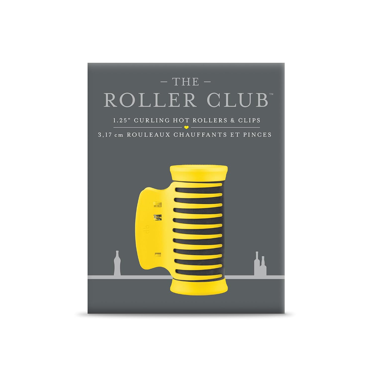 Drybar The Roller Club 1.25" Curling Hot Rollers & Clips - Salon-Quality Curls at Home