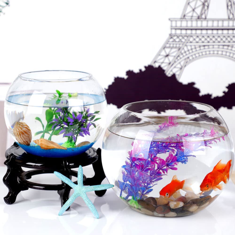 Réservoir à Poissons, bocal à Poissons, Aquarium en Verre Rond Globe Bol à Poissons écologique Terrarium Aquariums en Verre for la Maison Hôtel Produits for Poissons Aquarium Réservoir d'aquarium