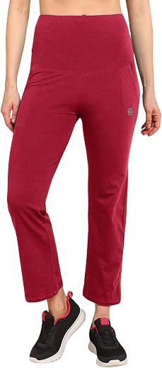 ZELENA Cotton Maternity Track Pants for Women with Pockets | Pre &amp; Post Pregnancy Trousers for Pregnant Woman | Maternity ...