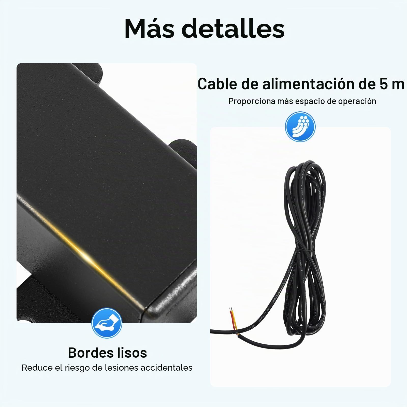 Cerradura Electrica Cerradura Invisible Automática Control De Acceso Heavy Duty Latch Swing Gate Opener, Para Puertas Giratorias De Dos Alas o Alas Control De Acceso, DC 24 V