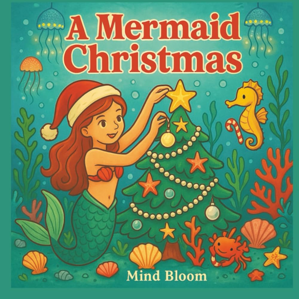 A Mermaid Christmas: Dive into a Magical Ocean of Holiday Cheer and Colorful Sea Adventures