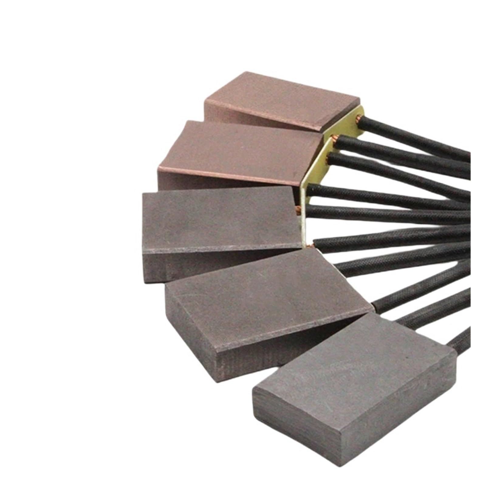 Varnok J204 8X20x40mm Carbon Brushes Carbon Brush 112 Copper Carbon Carbon Brush 8 * 20 * 32 35 40Mm J164 204 201 D104(J204 8X20x40mm)