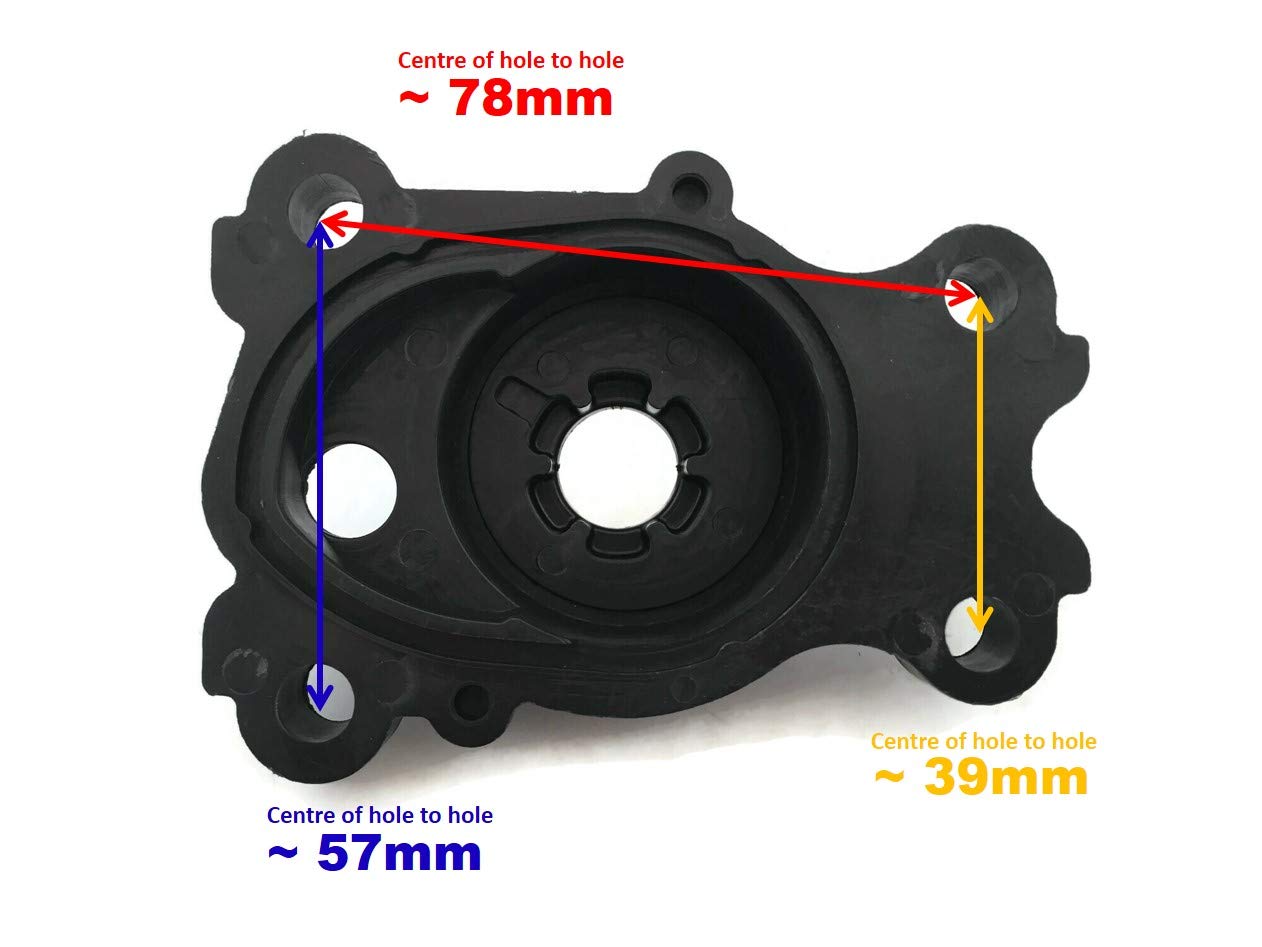 Boat Motor Housing Water Pump 63D-44311 66T-44311-00 T40-04000201 for Yamaha Parsun Makara Hidea Outboard FT F 40HP 50HP 60HP 2/4-stroke Boats Motor Engine