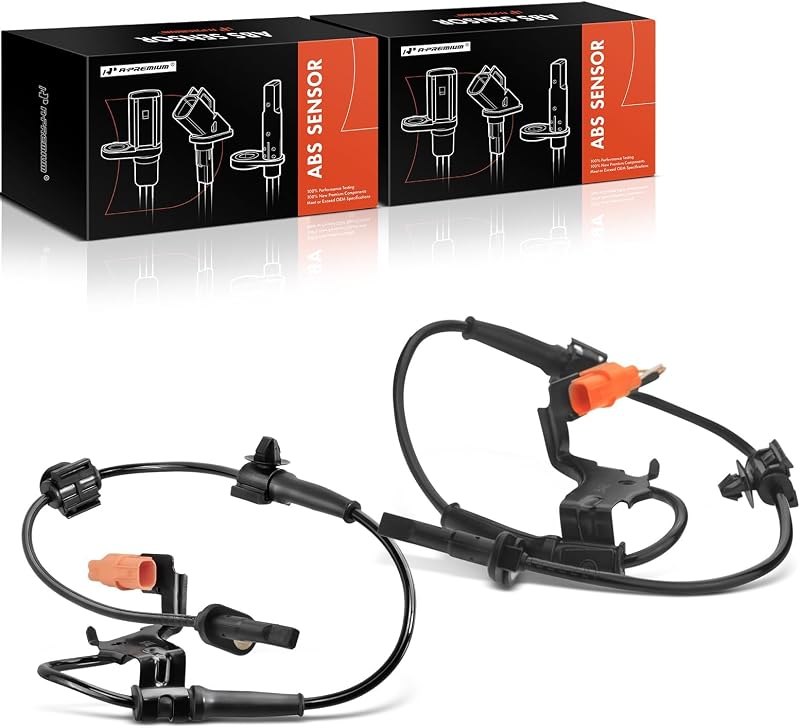 Sensor de velocidade da roda ABS A-Premium dianteiro para Honda CRV 2002 a 2006 – Conjunto com 2