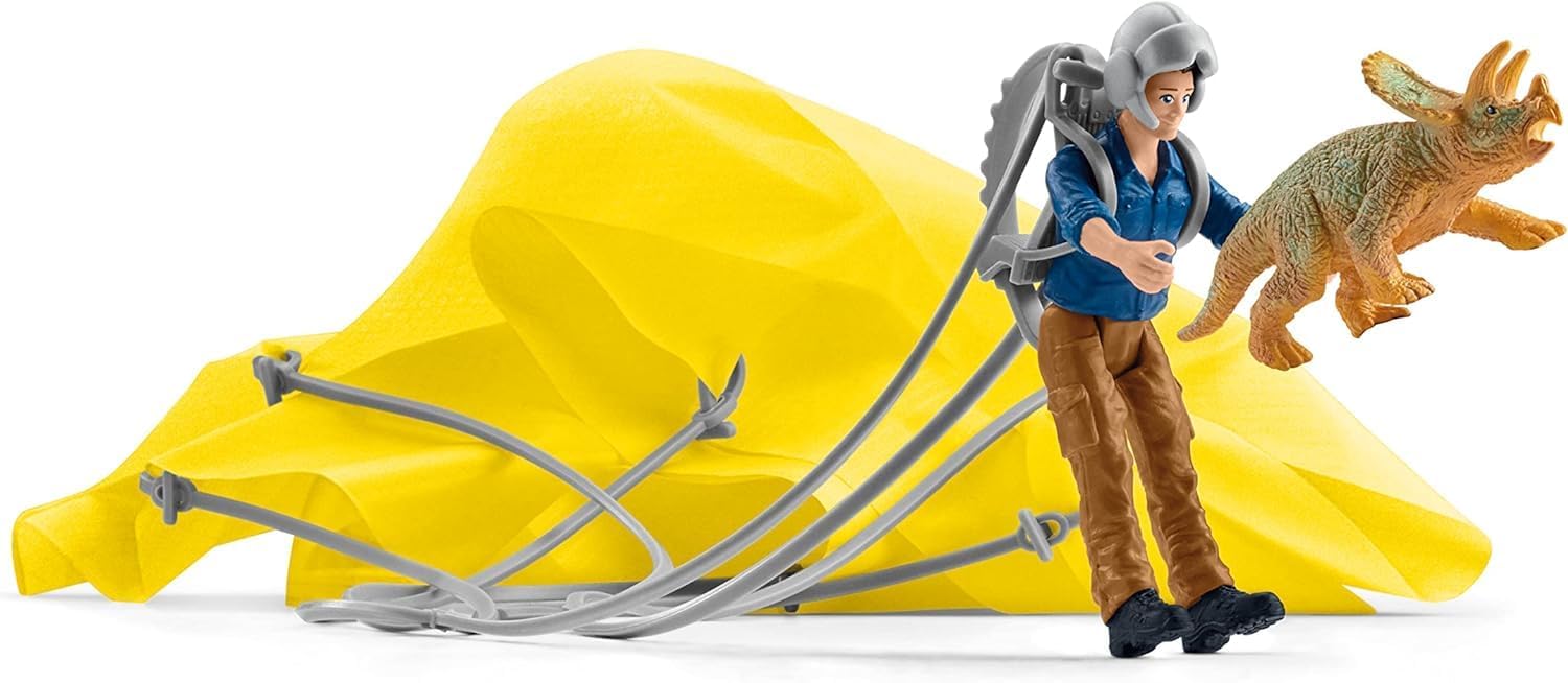 41471 Parachute Rescue Dinosaurs Toy Playset for children aged 4-12 Years