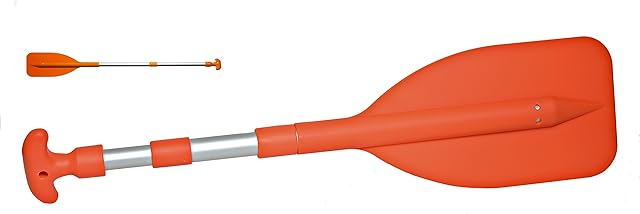 H2o Kayaks Trident Telescopic Micro-Mini Orange Paddle