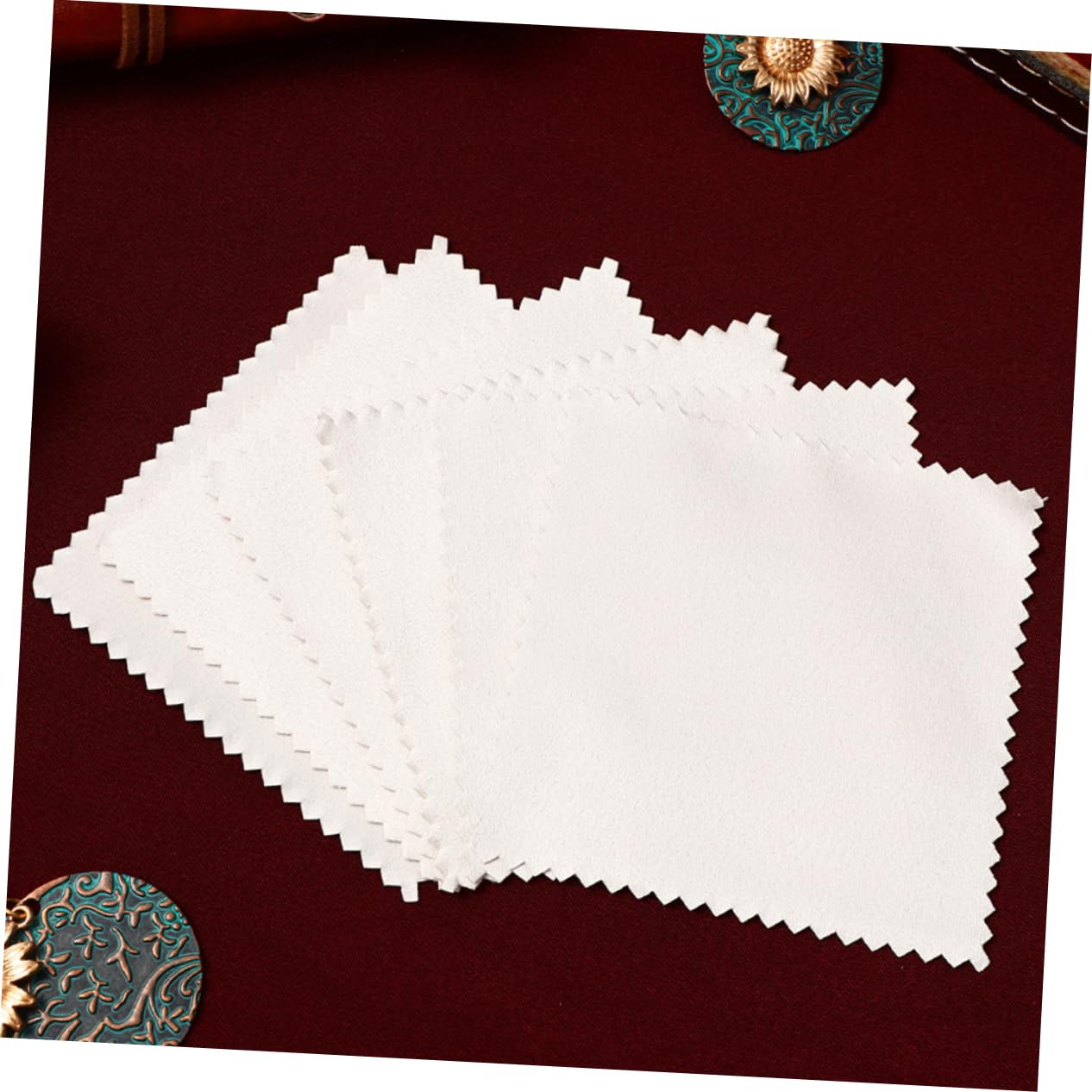 BESPORTBLE Panni per La Pulizia Panni per La Pulizia di Gioielli Panno in Microfibra per L'Argento Panno per La Lucidatura Dell'Oro Panno per La Lucidatura dei Gioielli Salviette