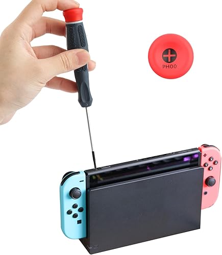 Miniatura 7 de Juego de destornilladores triwing para Nintendo Switch, kit de reparación profesional de destornilladores Nintendo Switch, punta en forma de Y y