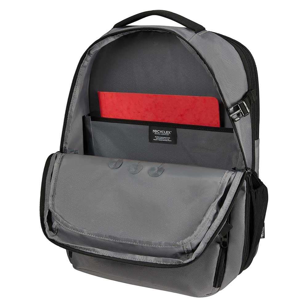 Samsonite Roader - zaino espandibile per laptop 17,3 pollici, 46 cm, 31,5/39,5 L, grigio (Drifter Grey)