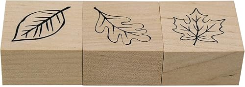 Miniatura 4 de Juego de sellos de hojas de otoño por Recollections