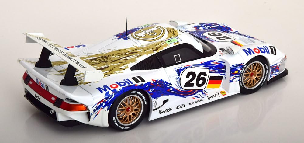 911 gt1 ミニカー 18/1 Amazon.co.jp: Werk83 1/18 Porsche 911 GT1 3.2L TURBO #26 24h LE
