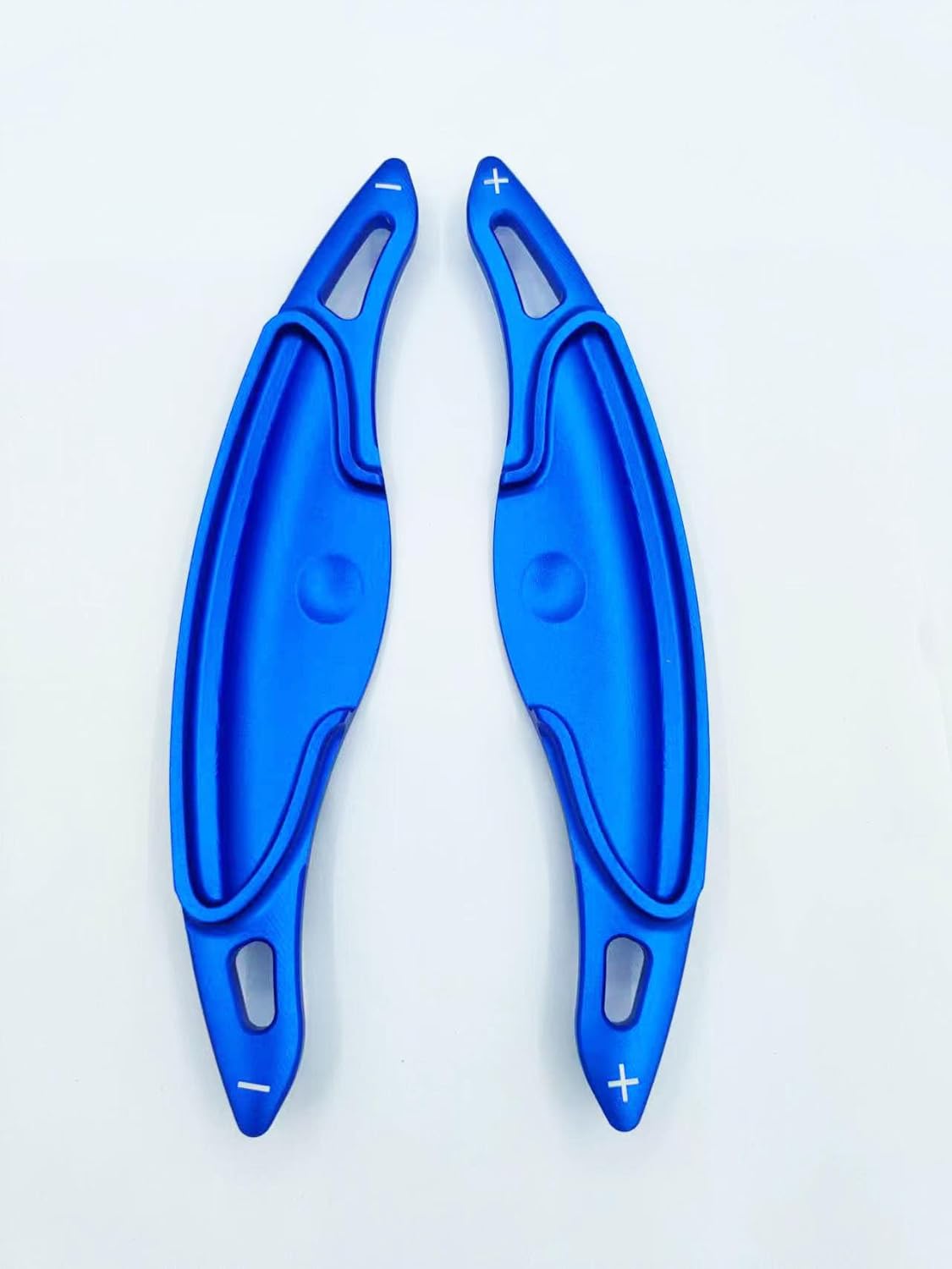SANRILY Blue Aluminum Steering Wheel Shifter Paddle Covers Fit for Hyundai i30 n 2020-2022 Veloster KONA N Series Elantra i20n Avante GT N-line CN7 Paddle Shifter Extension Accessories