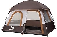 Vista 10 de CAMEL CROWN 4/6 Person Tent Waterproof Lightweight Portable Backpacking Tent for Outdoor Camping Hiking