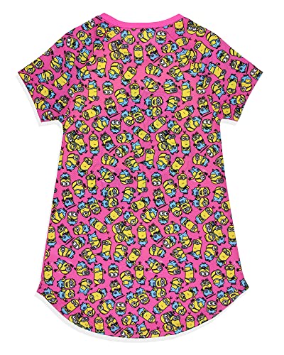 INTIMO Girls' Despicable Me Minions Take Your Friends With You Nightgown Sleep Pajama Shirt4