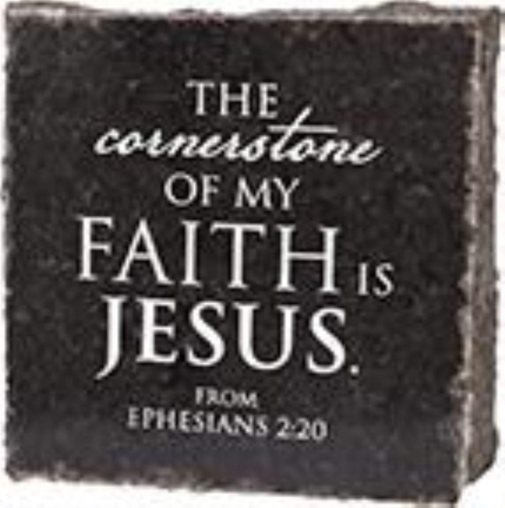 Carpentree Cornerstone Granite Plaque 4x4, Multi