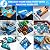 JHKL RESIN Epoxy 1 Gallon Epoxy Resin Kit Casting & Coating, Art Crafts Crystal Clear and NO Yellowing & NO Bubble and Self Leveling Easy Mix 1:1 for DIY Jewelry Making, Wood & Resin Molds