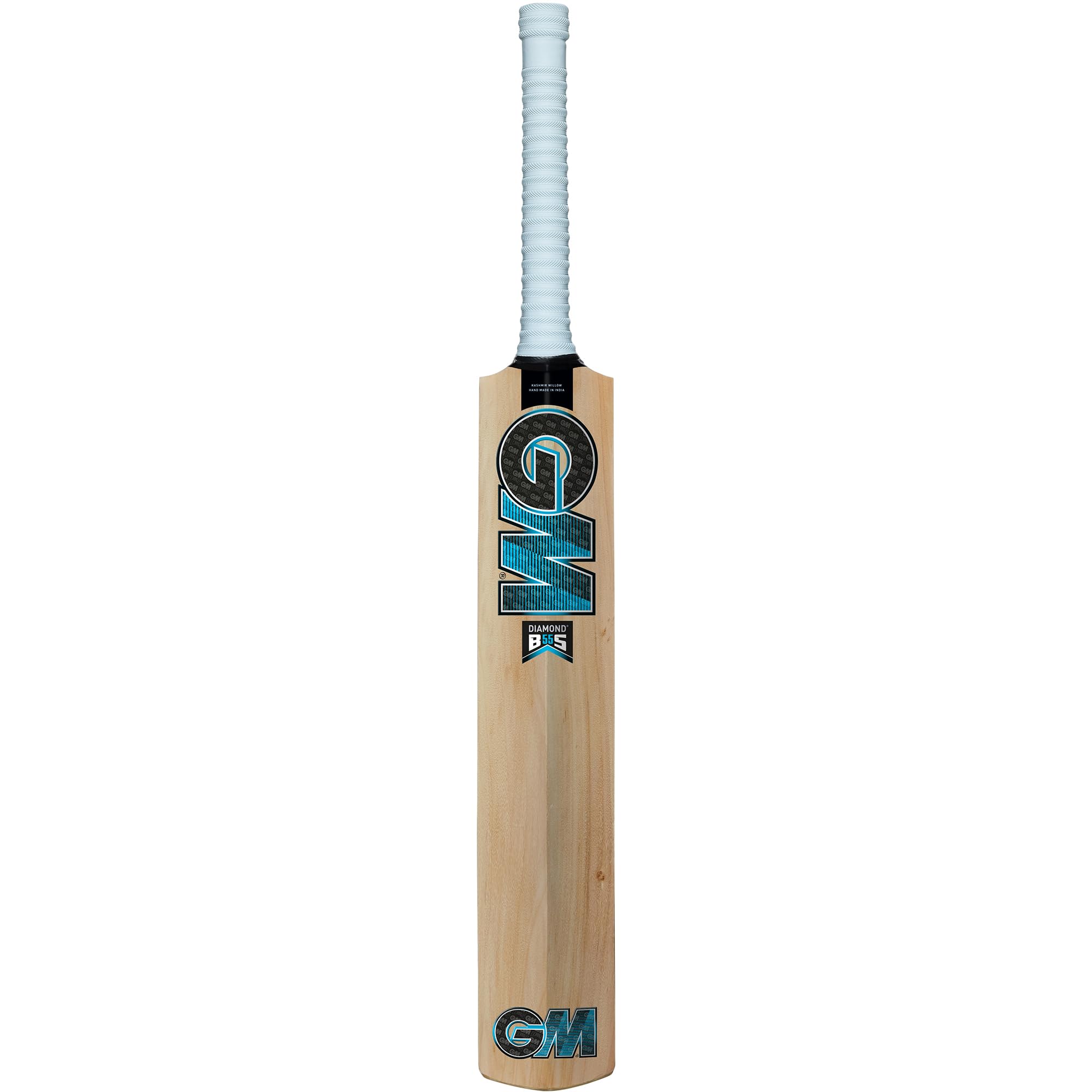 GM | Ben Stokes Diamond 202 BS55 Kashmir Willow Willow Mazza da cricket | ToeTek e Halo Grip | Full Size adatta per giocatori da 175 cm e oltre | Gunn & Moore
