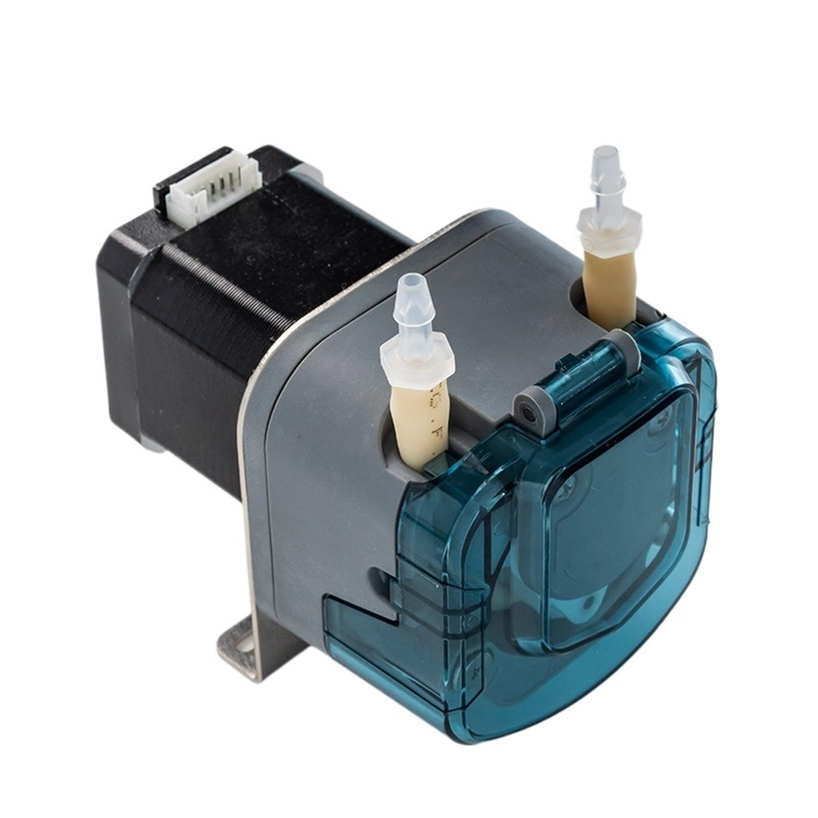 Bomba peristáltica Mini de Alta precisión for dosificación de líquidos y Transferencia de Grasas - Caudal de 0 a 400 ml/min(BP300-S42UN48A)