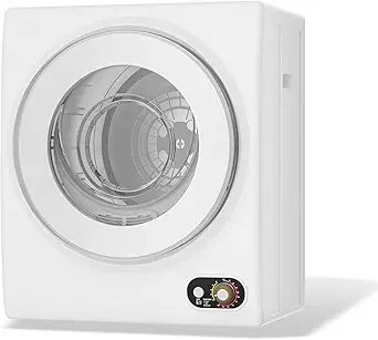 EL-YM S Portable Dryer, 1.5 Cubic Feet, White