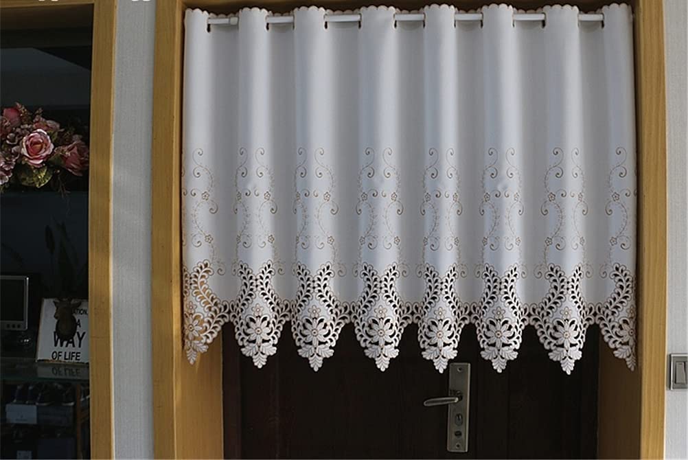 Cenefa de cocina rústica y opaca para decorar ventanas con encanto, 150x90cm