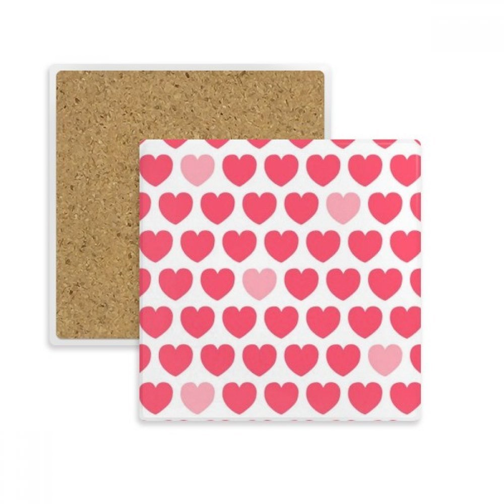 Cadeau de boissons dessous de verre pierre st valentin romantique