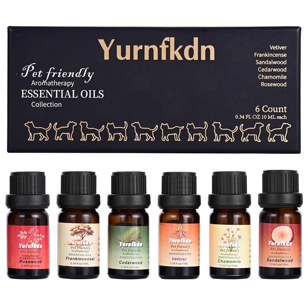 Pet Friendly Aromatherapy Essential Oils Collection (8-Oil Set)