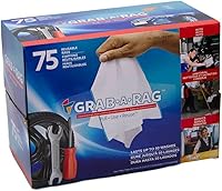 Vista 2 de Trapos de limpieza multiusos, 75 trapos blancos superabsorbentes sin bordes, lavables, trapos multiusos