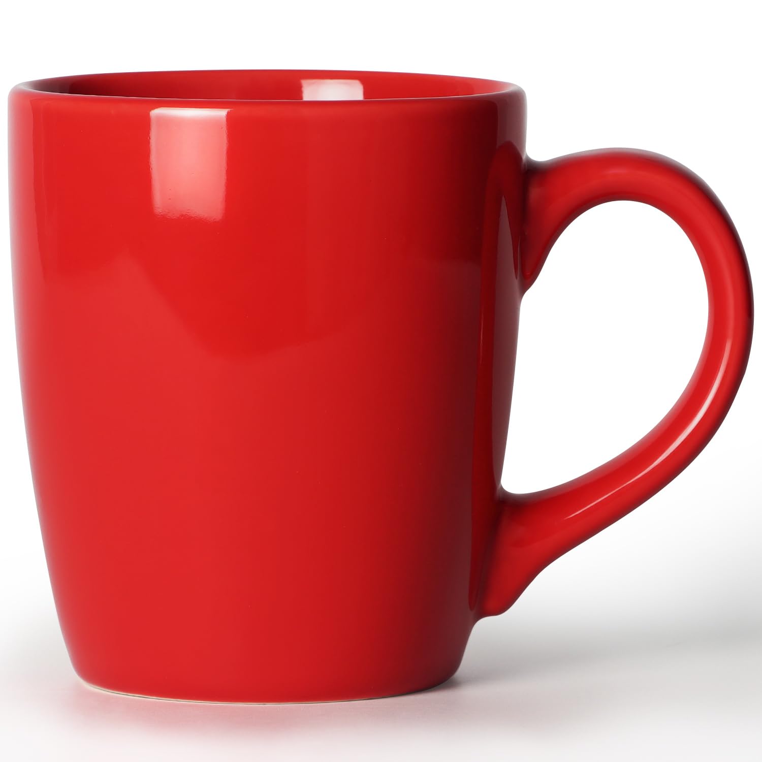 SHOWFULL Large Coffee Mug, 20 OZ Extra Coffee Mug, Smooth Ceramic Boss Cup, Big Capacity and Large Handle, for Dad Men Women, Microwave & Dishwasher Safe, Red