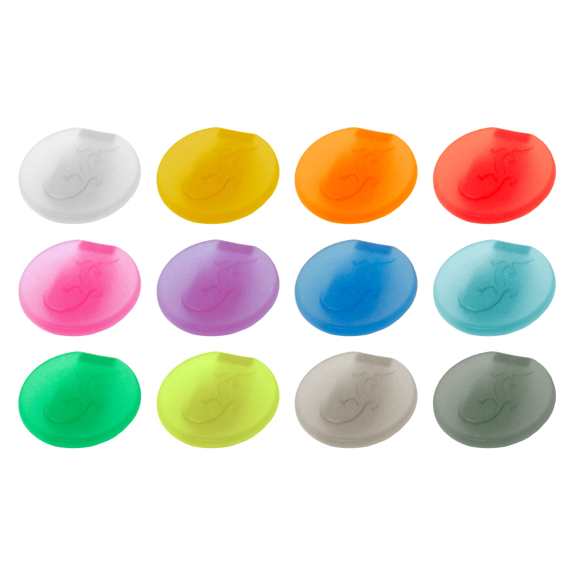 LURCH 210229 Glass Marker Clip Set of 12 Coloured Clips for Marking Glasses