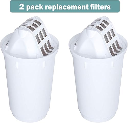 Miniatura 2 de Filtro de repuesto A5 para jarra de agua, paquete de 2