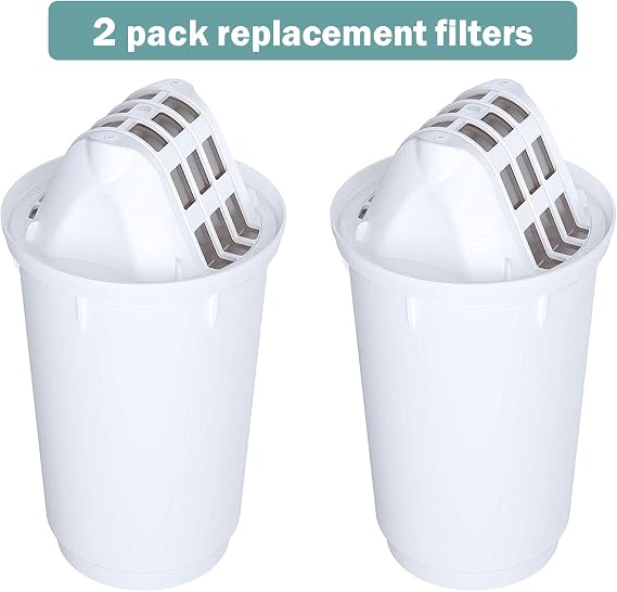 Nakii A5 Replacement filter For Water Pitcher Filter 2 Pack