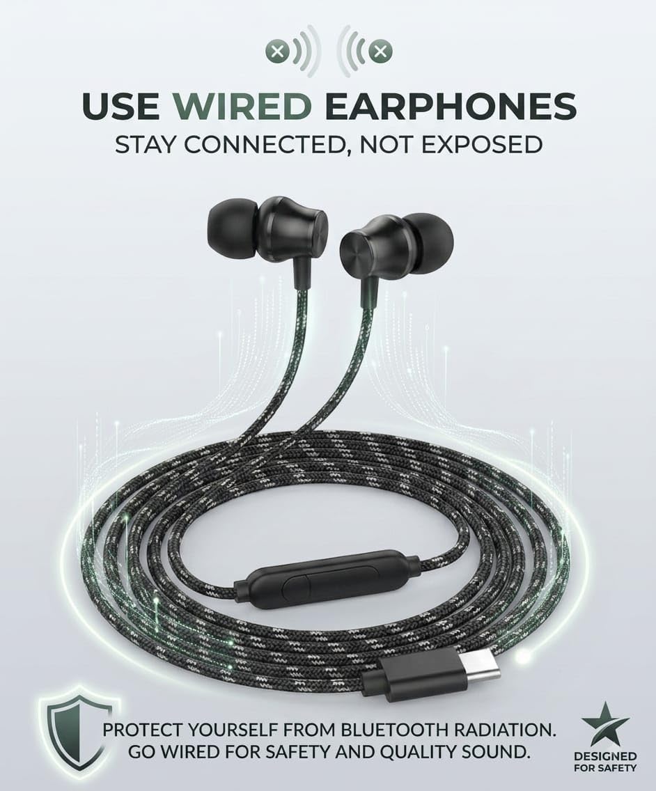 Ultra High Sound Type-C Wired Earphones — Amazon image 2