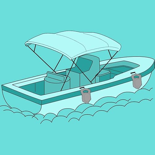 Miniatura 7 de Sebnux Guardabarros de lancha para embarcaciones para acoplamiento, guardabarros portátiles de barco de EVA, pontón, guardabarros de lanchas,