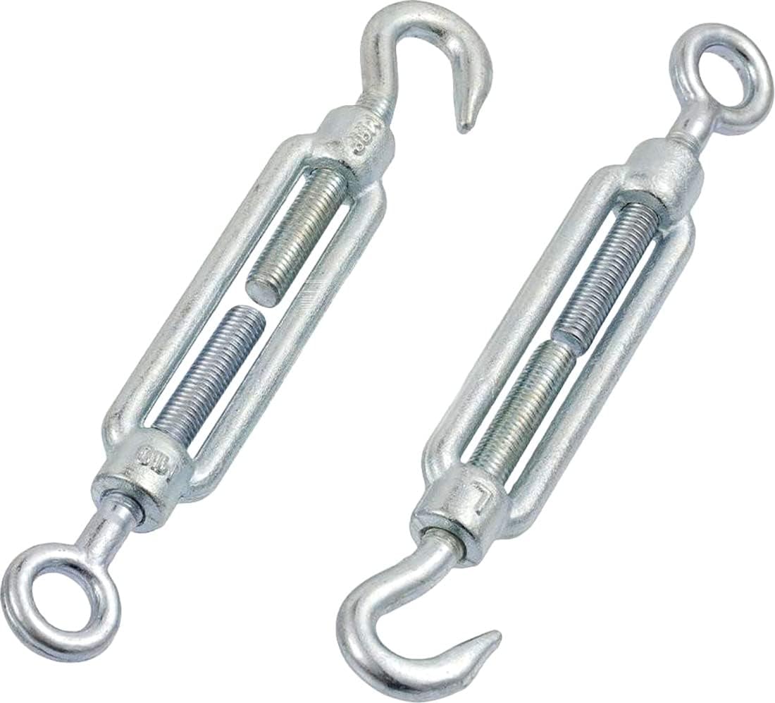 Tensor De Gancho Y Ojo De Acero Inoxidable 304 - M4/M5/M6/M8, Para Cable, Alambre Y Cercas, Resistente Y Antioxido