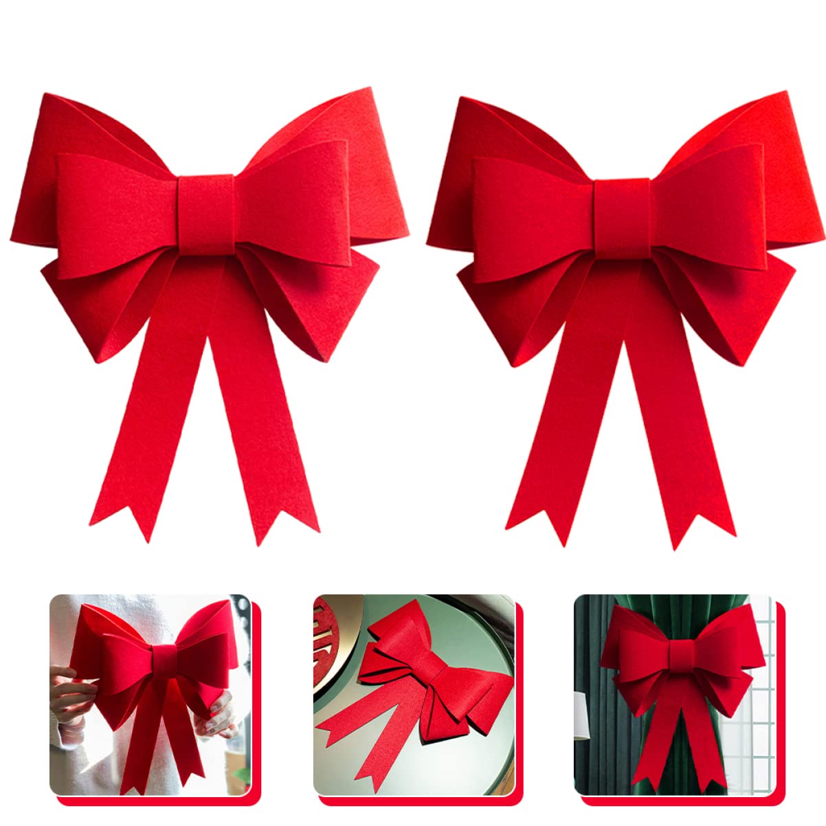 Abaodam 8stücke Hochzeitsvorhang-bänder Handgefertigtem Material Dekorative Schleifen Für Fenster Für Schlafzimmer Und Badezimmer Für Hochzeiten Und