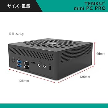 ミニPC TENKU BOX PC PRO core i5 8279U 8GB 256GB Amazon.co.jp: TENKU mini PC Pro 【Windows 11搭載】 ((Core i5