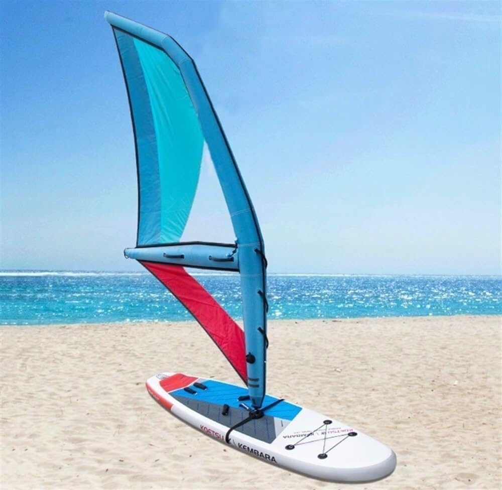Inflatable Sail, Kite Surfing Kite, Inflatable Foil, 4.2 Square Meters Windsurfing Foil for Windsurfing, Surfing, Ski Surfing, Water Fun