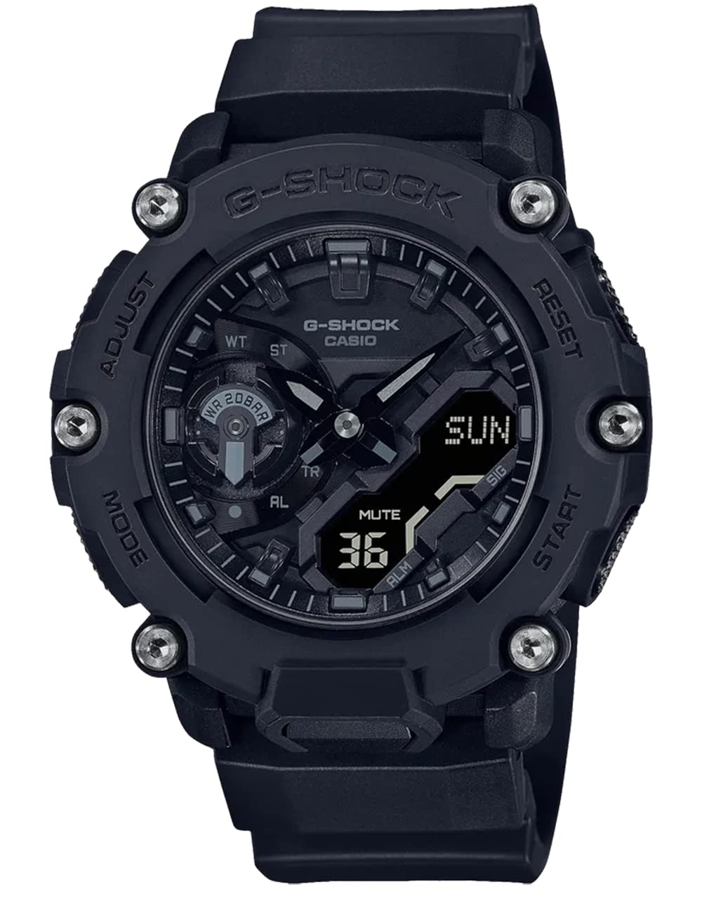 Buy Casio GShock AnalogDigital Carbon Core Guard Black Resin Band