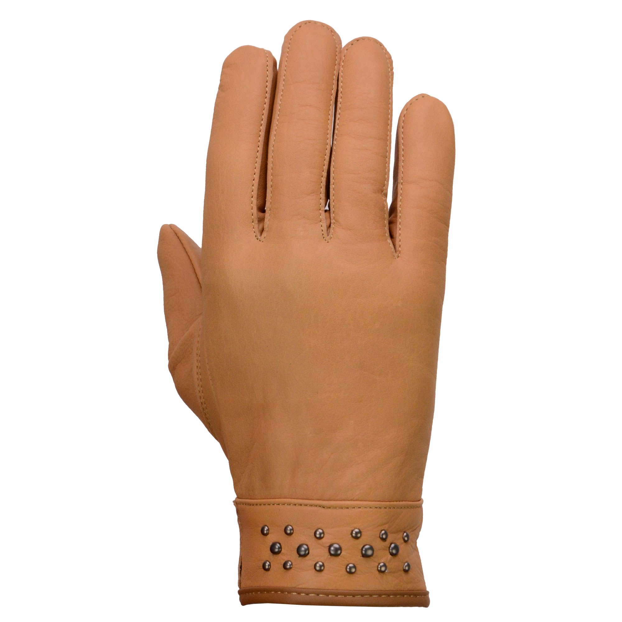 Amazon | MotorcycleレディースジェルPalmソフトレザー裏地タンBaige