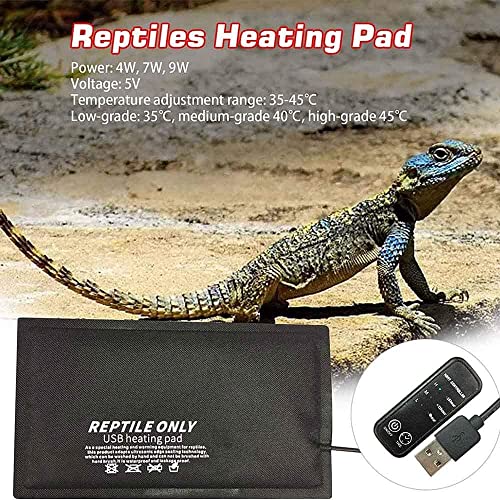 Alfombrilla térmica para reptiles tamaño mediano miniatura 4