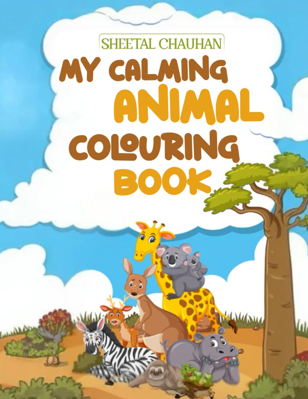 My Calming Animal Colouring Book