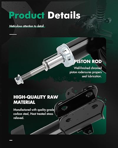 Miniatura 5 de SCITOO - Amortiguador delantero para Honda compatible con amortiguadores Honda Odyssey 2011-2012 3340098 72560 3340099 72561 - Juego de 2 piezas