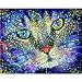 AJleil Puzzle 1000 Piezas Cuadro de patrón de Gato Interesante Pintura Decorativa en Juguetes y Juegos Gran Ocio vacacional, Juegos interactivos familiares50x75cm(20x30inch)