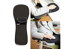 Upgrade Ergonomic Arm Rest for Desk Extender