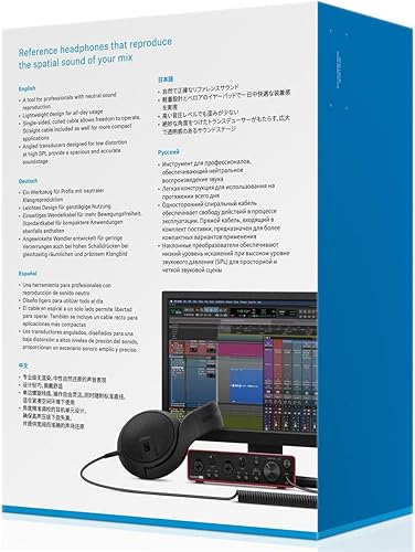 Miniatura 4 de Sennheiser HD 400 PRO - Auriculares dinámicos de espalda abierta para estudio, mezcla, video, producción de audio, Twitch, escucha de música de alta