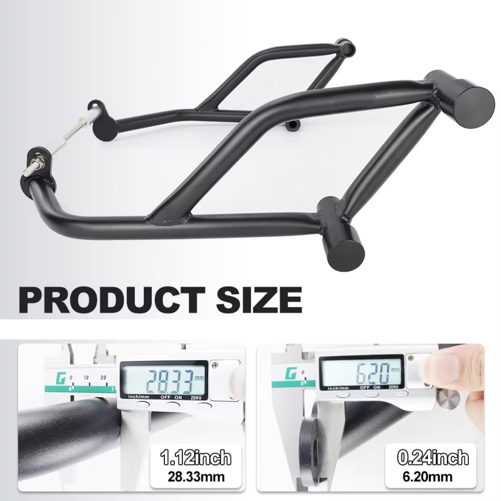Barra Protección Lateral Compatible Con Para Z Para H2 Para Se 2020-2023 Protector Parachoques Barra Carretera Protector Motor Jaula Choque Acrobacias Motocicleta