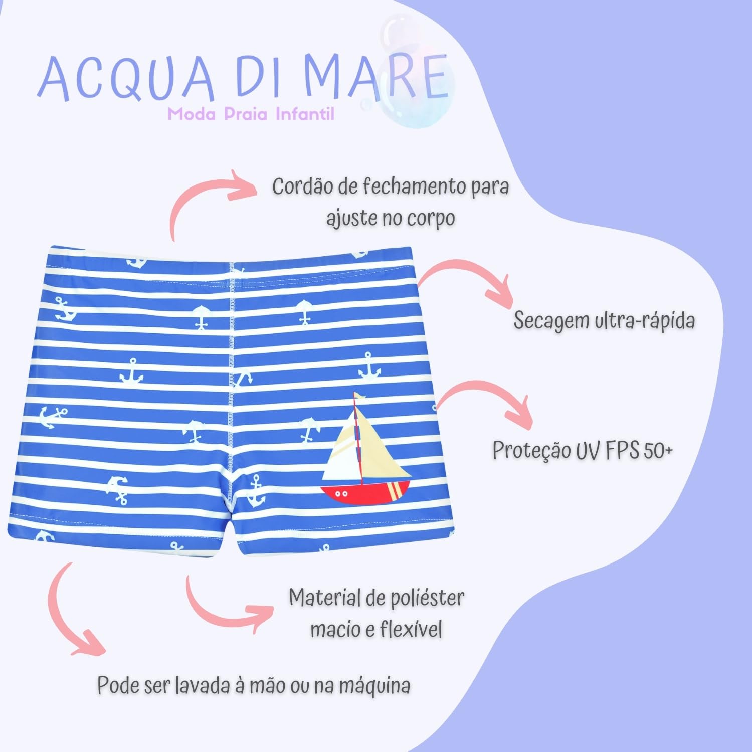Acqua di Mare Sunga Boxer Infantil Menino UV50+ 3 A 10 Anos em promoção! Veja a oferta e mais achadinhos de Moda praia infantil 7 Hoje é o melhor dia para comprar Acqua di Mare Sunga Boxer Infantil Menino UV50+ 3 A 10 Anos com aquele preço maroto! Promoção! Aproveite a oferta! 7