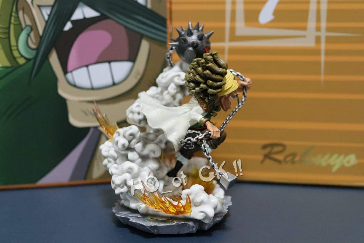 Amazon Co Jp 国内即日発送 One Piece ワンピース フィギュア 白ひげ海賊団7番隊隊長 ラクヨウ Yz Studio Wcf Gk完成品 改造 一品物 Pop P O P Hobbies