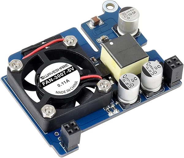 IBest POE HAT für Raspberry Pi 4B/3B+, 802.3af/at-konform, Power Over Ethernet Erweiterungsplatte mit Kühlventilator und Kühlkörper - 5